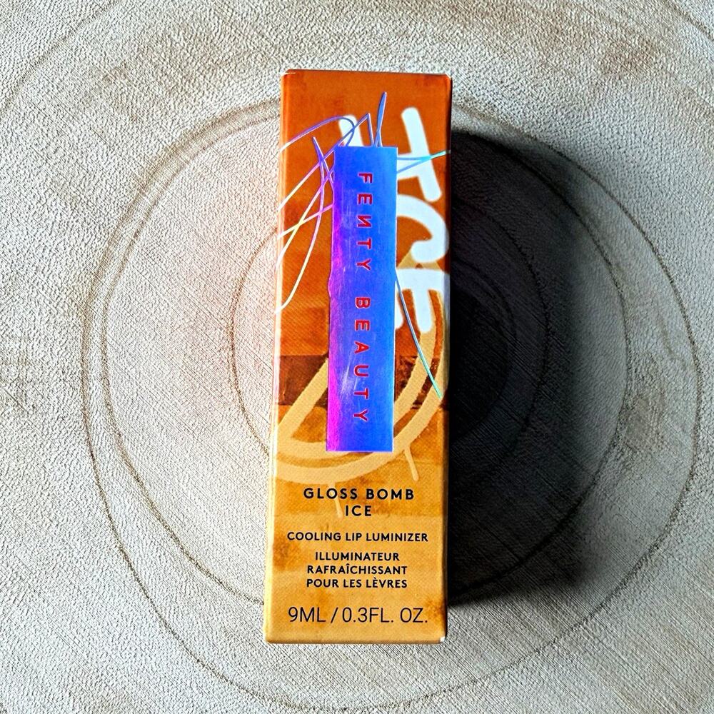 Fenty Beauty Gloss Bomb Ice Cooling Lip Gloss Melon Chillz 0.3 fl oz